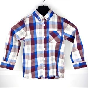 Tommy Hilfiger | Boys Shirt  | Plaid | Size T5